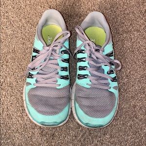 Tiffany Blue Nike Shoes W Diamonds 💎